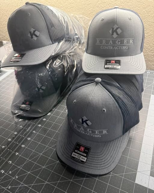 Custom embroidered hats