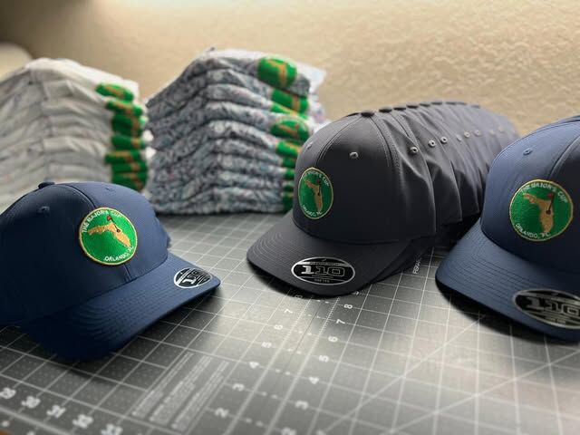 Custom logo caps