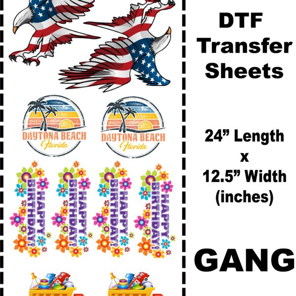 Custom 24x12.5 DTF Sheet Thumbnail