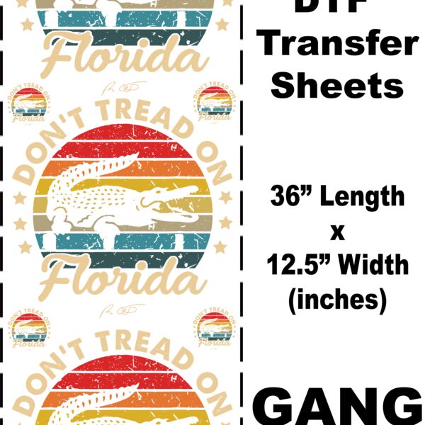 36" x 12.5" DTF Gang Sheet Thumbnail