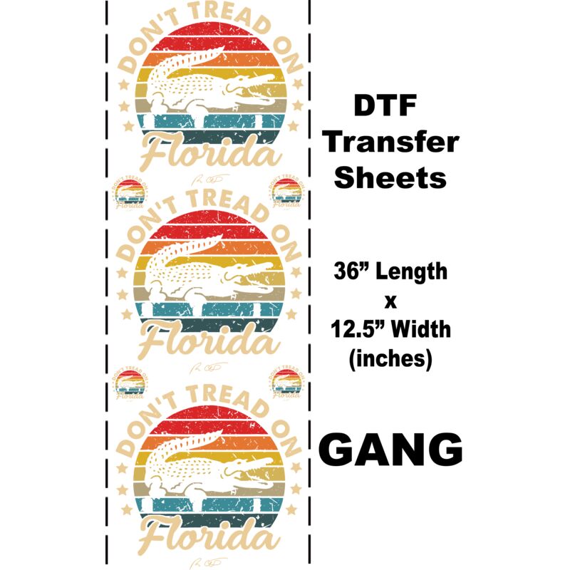 36" x 12.5" DTF Gang Sheet Thumbnail