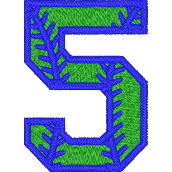 Baseball Number 5 Thumbnail