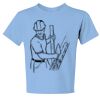 Youth Dri Power ® 50/50 Cotton/Poly T Shirt Thumbnail